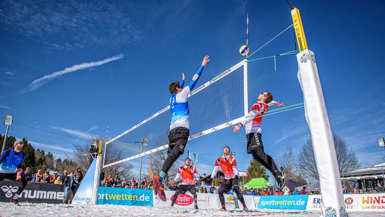 German Snow-Volleyball Championships starten am Wochenende in Oberstaufen